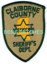 MISSISSIPPI,A,CLAIBORNE COUNTY SHERIFF 1_wm